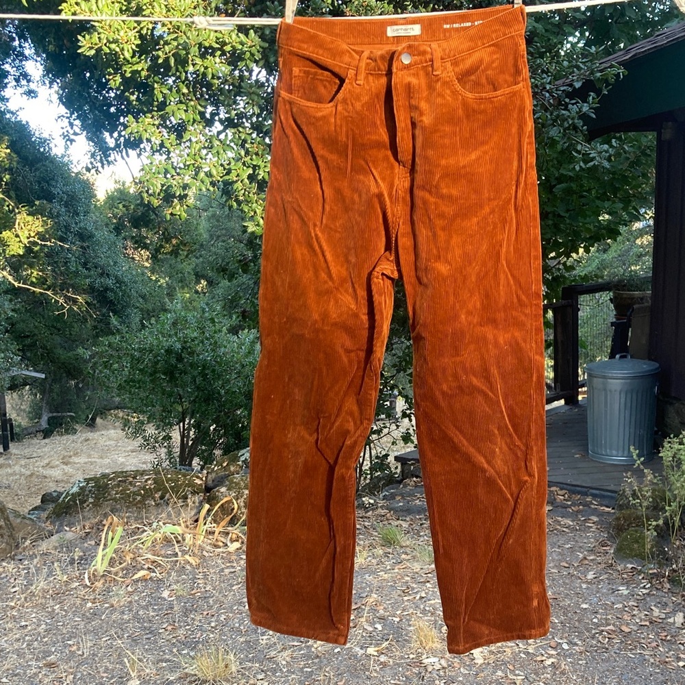 Carhartt Women’s Rust Corduroy Pants